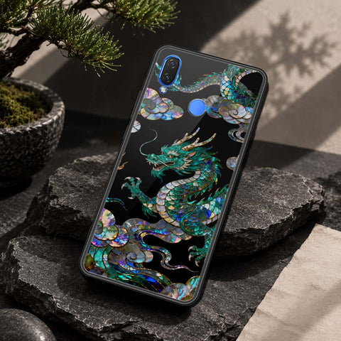 Huawei Nova 3i  Cover - Pearl Dynasty Series - HQ Ultra Shine Premium Infinity Glass Soft Silicon Borders Case