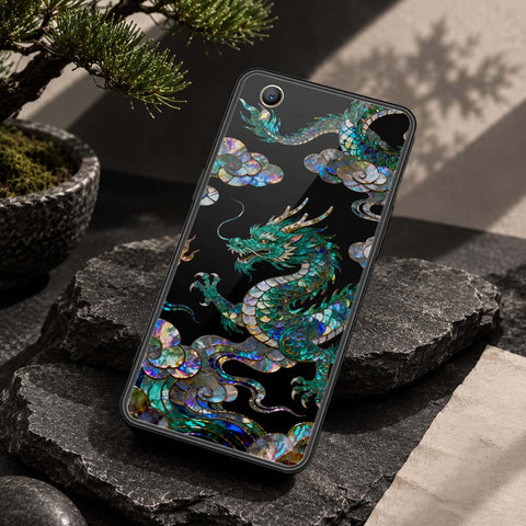 Oppo A37 Cover - Pearl Dynasty Series - HQ Ultra Shine Premium Infinity Glass Soft Silicon Borders Case