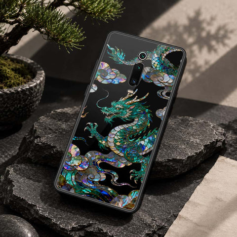 Xiaomi Mi 9T Pro Cover - Pearl Dynasty Series - HQ Ultra Shine Premium Infinity Glass Soft Silicon Borders Case