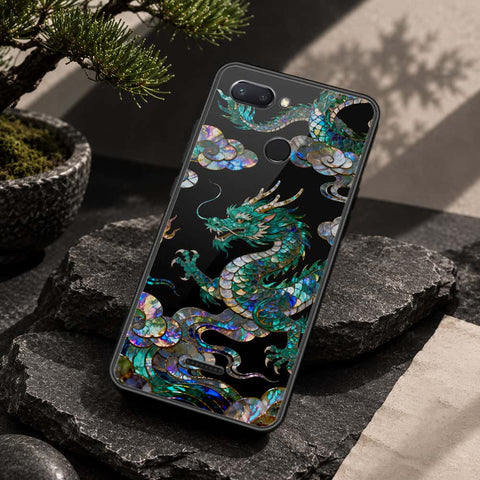 Xiaomi Redmi 6 Cover - Pearl Dynasty Series - HQ Ultra Shine Premium Infinity Glass Soft Silicon Borders Case