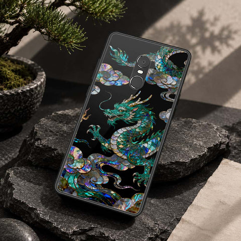 Xiaomi Redmi Note 4 / 4X Cover - Pearl Dynasty Series - HQ Ultra Shine Premium Infinity Glass Soft Silicon Borders Case