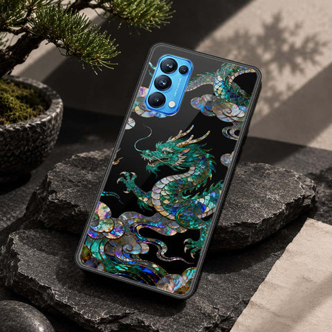 Oppo Reno 5 Pro 5G Cover - Pearl Dynasty Series - HQ Ultra Shine Premium Infinity Glass Soft Silicon Borders Case