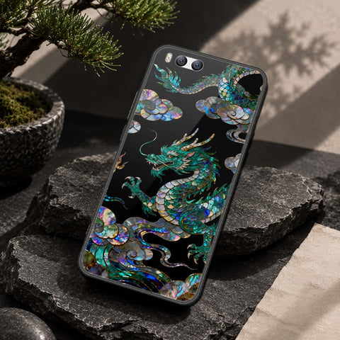 Xiaomi Mi 6 Cover - Pearl Dynasty Series - HQ Ultra Shine Premium Infinity Glass Soft Silicon Borders Case