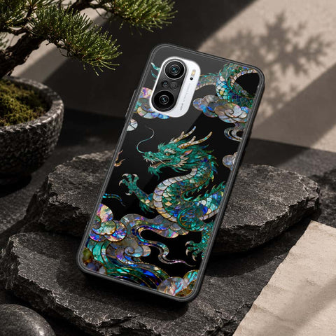 Xiaomi Redmi K40 Cover - Pearl Dynasty Series - HQ Ultra Shine Premium Infinity Glass Soft Silicon Borders Case