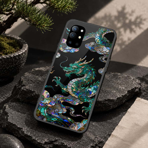 OnePlus 9R Cover - Pearl Dynasty Series - HQ Ultra Shine Premium Infinity Glass Soft Silicon Borders Case