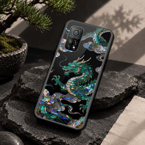 Xiaomi Mi 10T Pro Cover - Pearl Dynasty Series - HQ Ultra Shine Premium Infinity Glass Soft Silicon Borders Case
