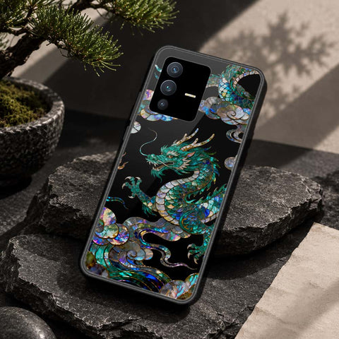 Vivo S12 Cover - Pearl Dynasty Series - HQ Ultra Shine Premium Infinity Glass Soft Silicon Borders Case