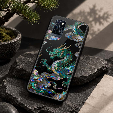 Infinix Note 10 Pro Cover - Pearl Dynasty Series - HQ Ultra Shine Premium Infinity Glass Soft Silicon Borders Case