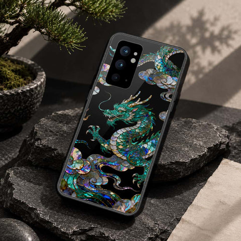OnePlus 9RT 5G Cover - Pearl Dynasty Series - HQ Ultra Shine Premium Infinity Glass Soft Silicon Borders Case
