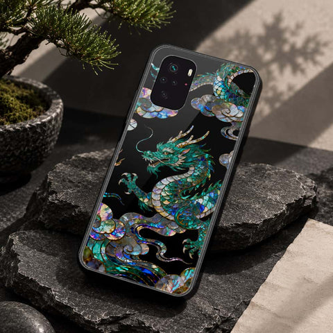 Xiaomi Redmi Note 10s Cover - Pearl Dynasty Series - HQ Ultra Shine Premium Infinity Glass Soft Silicon Borders Case