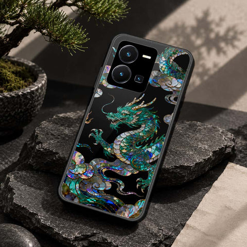 Vivo Y35 4G Cover - Pearl Dynasty Series - HQ Ultra Shine Premium Infinity Glass Soft Silicon Borders Case