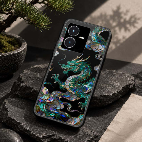 Vivo Y22 Cover - Pearl Dynasty Series - HQ Ultra Shine Premium Infinity Glass Soft Silicon Borders Case