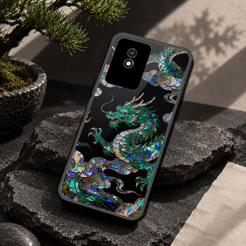 Vivo Y02A Cover - Pearl Dynasty Series - HQ Ultra Shine Premium Infinity Glass Soft Silicon Borders Case