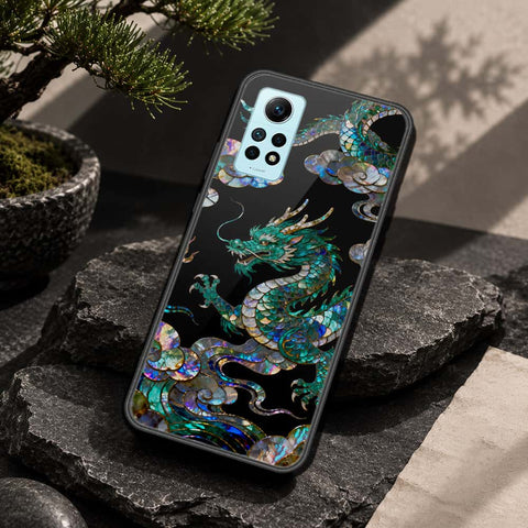 Xiaomi Redmi Note 12 Pro 4G Cover - Pearl Dynasty Series - HQ Ultra Shine Premium Infinity Glass Soft Silicon Borders Case