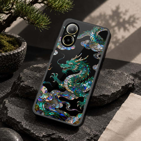Realme C67 4G Cover - Pearl Dynasty Series - HQ Ultra Shine Premium Infinity Glass Soft Silicon Borders Case