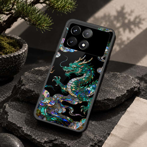 Xiaomi Poco F6 Pro Cover - Pearl Dynasty Series - HQ Ultra Shine Premium Infinity Glass Soft Silicon Borders Case