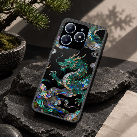 Realme C63 Cover - Pearl Dynasty Series - HQ Ultra Shine Premium Infinity Glass Soft Silicon Borders Case