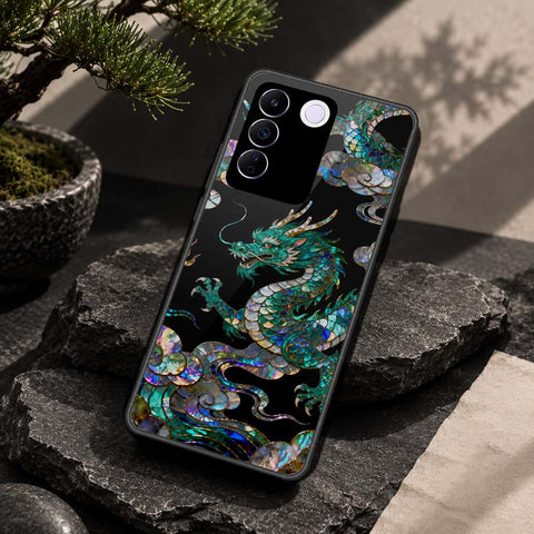 Vivo S16e Cover - Pearl Dynasty Series - HQ Ultra Shine Premium Infinity Glass Soft Silicon Borders Case