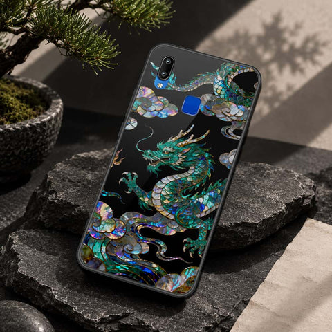 Vivo Y91i Cover - Pearl Dynasty Series - HQ Ultra Shine Premium Infinity Glass Soft Silicon Borders Case