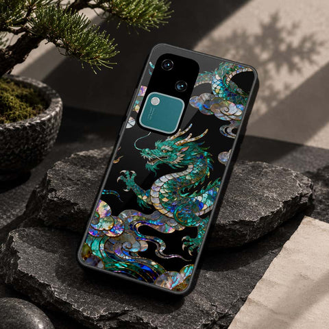 Vivo S18 Cover - Pearl Dynasty Series - HQ Ultra Shine Premium Infinity Glass Soft Silicon Borders Case
