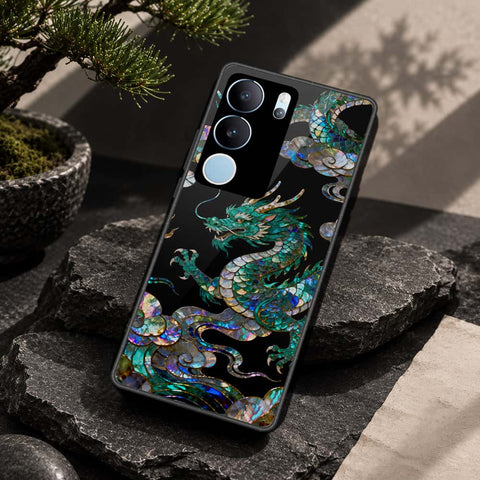 Vivo S17 Cover - Pearl Dynasty Series - HQ Ultra Shine Premium Infinity Glass Soft Silicon Borders Case
