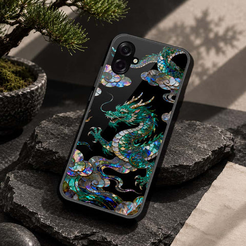 Samsung Galaxy M07 Cover - Pearl Dynasty Series - HQ Ultra Shine Premium Infinity Glass Soft Silicon Borders Case