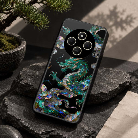 Xiaomi Poco C75 Cover - Pearl Dynasty Series - HQ Ultra Shine Premium Infinity Glass Soft Silicon Borders Case