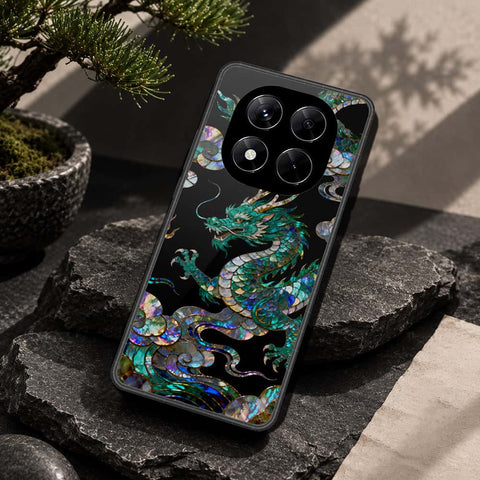 Xiaomi Redmi Note 14 Pro 4G Cover - Pearl Dynasty Series - HQ Ultra Shine Premium Infinity Glass Soft Silicon Borders Case