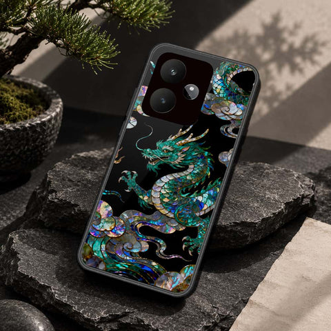 Realme GT 7T Cover - Pearl Dynasty Series - HQ Ultra Shine Premium Infinity Glass Soft Silicon Borders Case