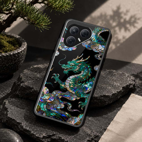 Tecno Pova 7 4G Cover - Pearl Dynasty Series - HQ Ultra Shine Premium Infinity Glass Soft Silicon Borders Case
