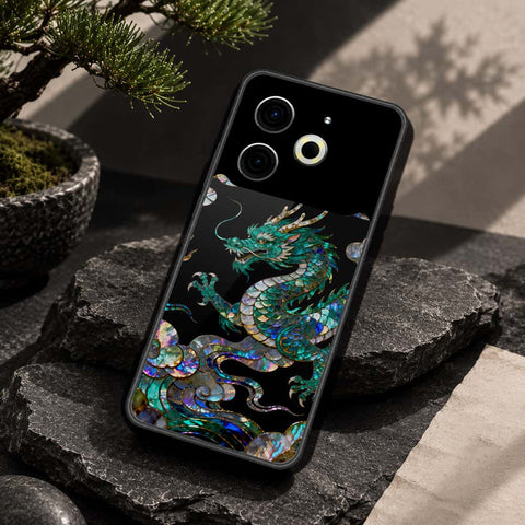 Tecno Pova 6 Pro Cover - Pearl Dynasty Series - HQ Ultra Shine Premium Infinity Glass Soft Silicon Borders Case