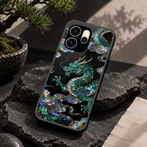 Oppo Reno 15 Pro Cover - Pearl Dynasty Series - HQ Ultra Shine Premium Infinity Glass Soft Silicon Borders Case