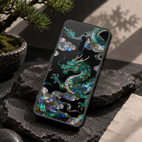 Oppo Reno 2Z Cover - Pearl Dynasty Series - HQ Ultra Shine Premium Infinity Glass Soft Silicon Borders Case