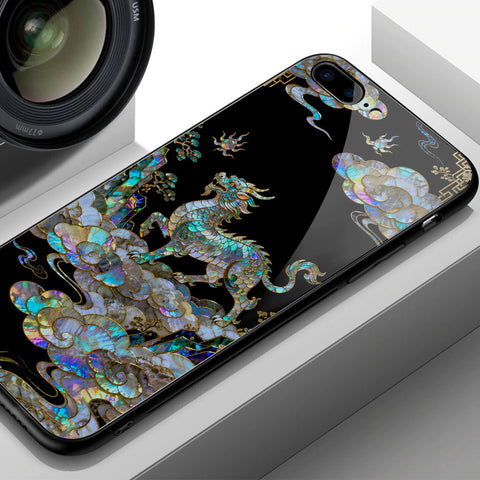 iPhone 18 - Pearl Dynasty Series - HQ Ultra Shine Premium Infinity Glass Soft Silicon Borders Case