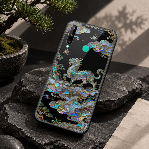 Honor 9C Cover - Pearl Dynasty Series - HQ Ultra Shine Premium Infinity Glass Soft Silicon Borders Case