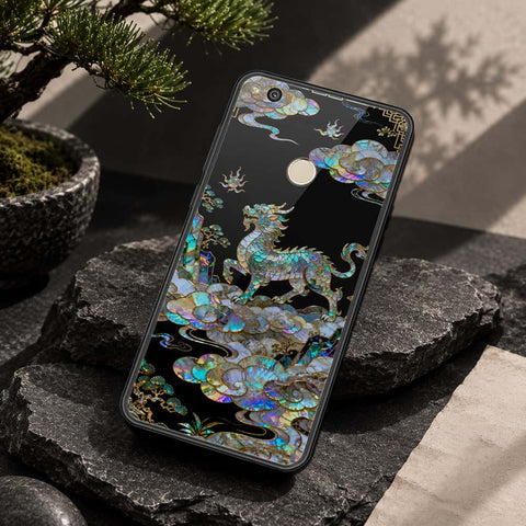 Huawei Honor 8 Lite Cover - Pearl Dynasty Series - HQ Ultra Shine Premium Infinity Glass Soft Silicon Borders Case