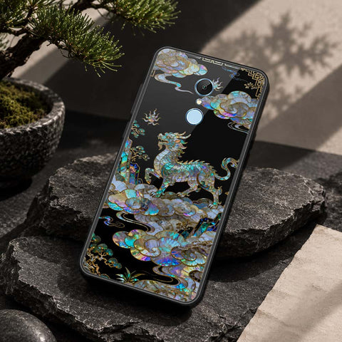 Xiaomi Redmi 5 Cover - Pearl Dynasty Series - HQ Ultra Shine Premium Infinity Glass Soft Silicon Borders Case