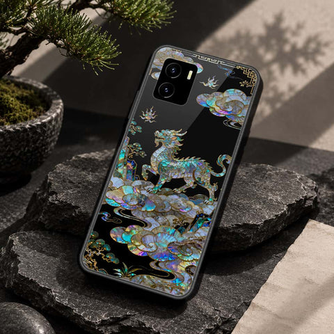 Vivo Y01 Cover - Pearl Dynasty Series - HQ Ultra Shine Premium Infinity Glass Soft Silicon Borders Case