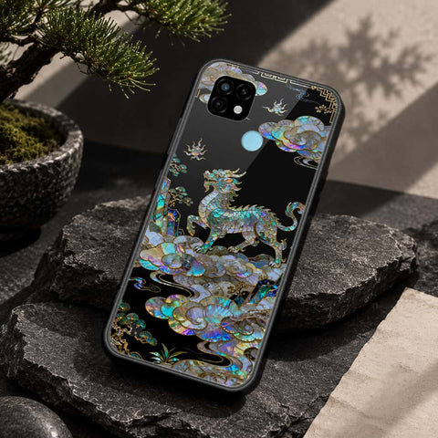 Realme C21 Cover - Pearl Dynasty Series - HQ Ultra Shine Premium Infinity Glass Soft Silicon Borders Case