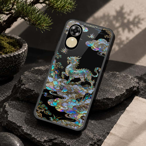 Oppo A17k Cover - Pearl Dynasty Series - HQ Ultra Shine Premium Infinity Glass Soft Silicon Borders Case