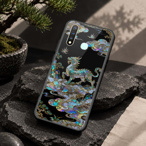 Vivo Y19 Cover - Pearl Dynasty Series - HQ Ultra Shine Premium Infinity Glass Soft Silicon Borders Case