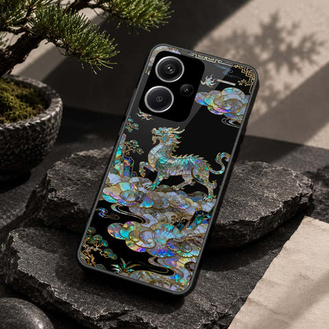 Xiaomi Redmi Note 13 Pro Plus 5G Cover - Pearl Dynasty Series - HQ Ultra Shine Premium Infinity Glass Soft Silicon Borders Case
