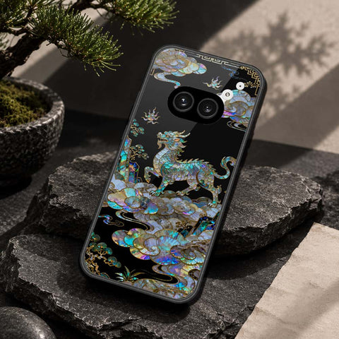 Nothing Phone 2a Cover - Pearl Dynasty Series - HQ Ultra Shine Premium Infinity Glass Soft Silicon Borders Case