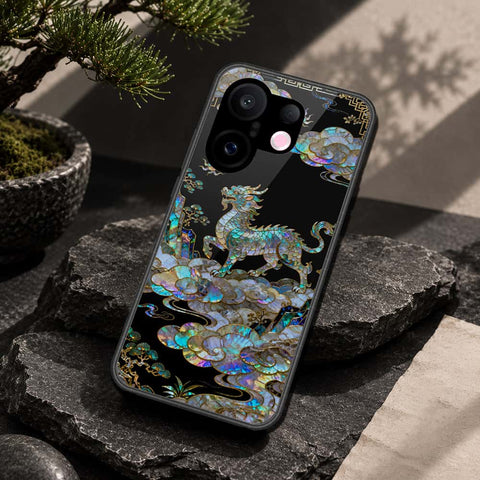 Vivo S30 Pro Mini Cover - Pearl Dynasty Series - HQ Ultra Shine Premium Infinity Glass Soft Silicon Borders Case