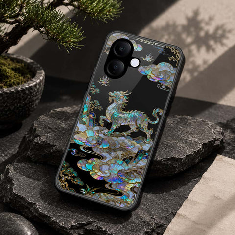 Vivo V40 Lite (IDN) Cover - Pearl Dynasty Series - HQ Ultra Shine Premium Infinity Glass Soft Silicon Borders Case