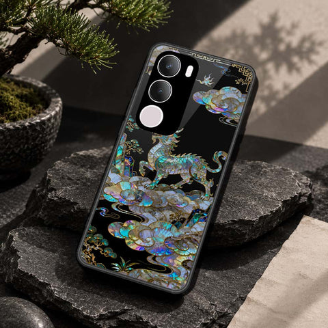 Vivo Y19 5G Cover - Pearl Dynasty Series - HQ Ultra Shine Premium Infinity Glass Soft Silicon Borders Case