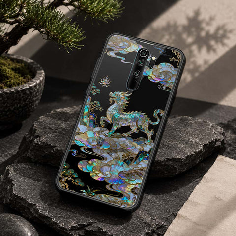 Xiaomi Redmi Note 8 Pro Cover - Pearl Dynasty Series - HQ Ultra Shine Premium Infinity Glass Soft Silicon Borders Case