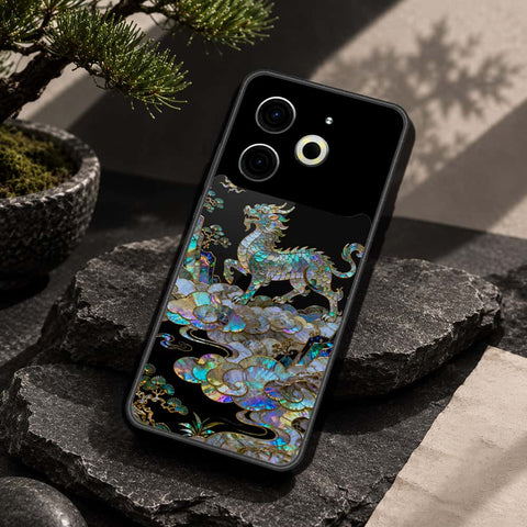 Tecno Pova 6 Pro Cover - Pearl Dynasty Series - HQ Ultra Shine Premium Infinity Glass Soft Silicon Borders Case
