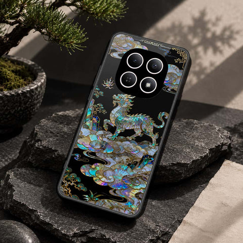 Xiaomi Redmi Note 15 Cover - Pearl Dynasty Series - HQ Ultra Shine Premium Infinity Glass Soft Silicon Borders Case