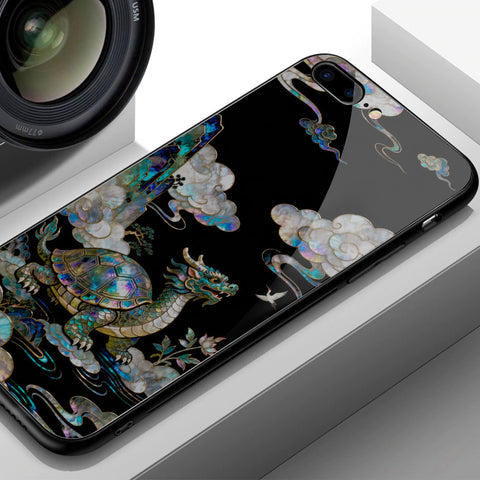 iPhone 18 - Pearl Dynasty Series - HQ Ultra Shine Premium Infinity Glass Soft Silicon Borders Case